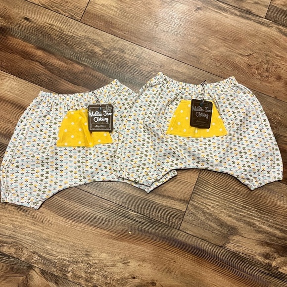 NWT 2 X Matilda Jane Baby Little Softie Leggings Size 3-6 Months Floral - Picture 1 of 6